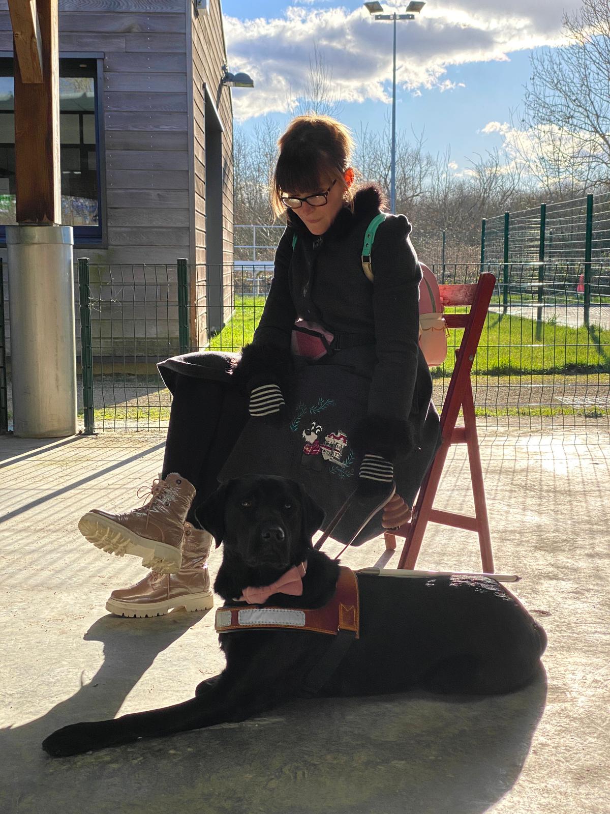 Cécile et Tara sous le soleil