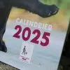 Gros plan sur le calendrier 2025 et le logo de l'Ecole